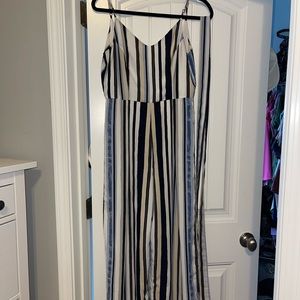 Stripped Jumpsuit